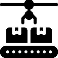 this icon or logo supply chain icon or other where it explains the something that needs to be prepared, whether it is a warehouse, documents and others in the flow of goods delivery or other vector