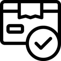 this icon or logo supply chain icon or other where it explains the something that needs to be prepared, whether it is a warehouse, documents and others in the flow of goods delivery or other vector