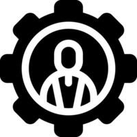 esta icono o logo negocio formación icono o otro dónde eso explica los esfuerzos o cosas un empresa lo hace a educar sus empleados o desarrollar empleado habilidades para el de la empresa Progreso o otro vector