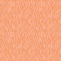 Zebra fur seamless pattern with color of the year 2024 Peach Fuzz. Texture of striped animal skin. Fashion and luxury textile design. Ideal for print, fabric, backdrop, cover, banner, wrapping paper vector