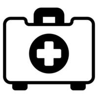 Travel First Aid Kit object illusatration vector