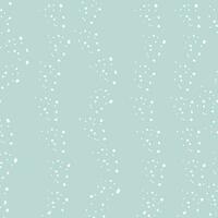 Winter Snowflake Background. White snowflakes on blue background. Snowflake pattern. vector