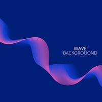 Flow smoke dynamic wave line abstract curved background banners pattern smooth curve presentation vector