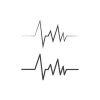 Health medical heartbeat pulse vector