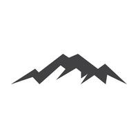 Mountain icon Logo vector