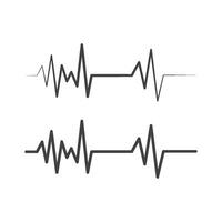 Health medical heartbeat pulse vector