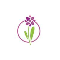 Beauty florist vector icon design