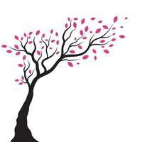 Tree branch vector ilustration design