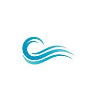 Water wave icon vector design