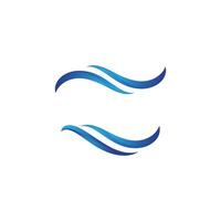 Water wave icon vector design