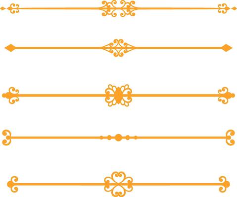 Vector set line border