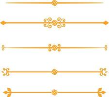 Vector set line border