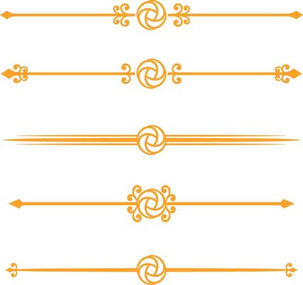 Vector set line border