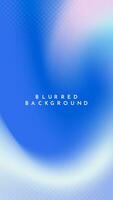 Gradient blurred background in shades of blue and white. Ideal for web banners, social media posts, or any design project that requires a calming backdrop vector