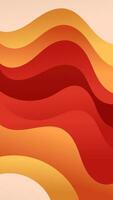 Abstract background red orange color with wavy lines and gradients is a versatile asset suitable for various design projects such as websites, presentations, print materials, social media posts vector