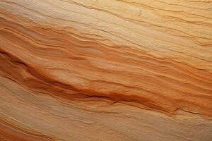 AI generated Abstract wooden texture blends with sandstone vanish for versatile design photo