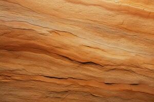 AI generated Wooden surface with sandstone vanish, creating an abstract texture backdrop photo