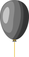 glimmend kleurrijk glanzend ballon met helium. png