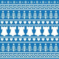 Seamless Scandinavian pattern for Christmas and New Year for winter hat, ugly sweater, jumper, paper or other designs. vector