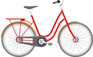 vecchio città bicicletta. Vintage ▾ rosso bicicletta png