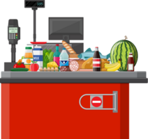 Supermarket store, retail groceries png