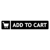 add to cart button vector