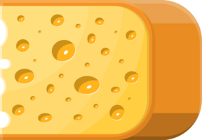 triangolare giallo formaggio pezzo png