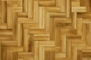 AI generated Continuous warmth Background features seamless pattern of wood floor texture photo