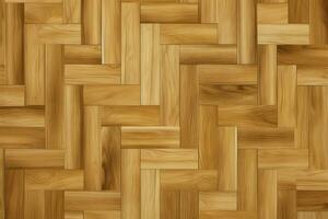 AI generated Continuous warmth Background features seamless pattern of wood floor texture photo