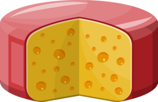 Triangular yellow cheese piece png