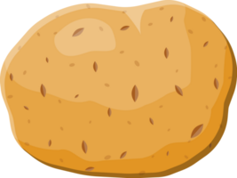 Brown vegetables potato png