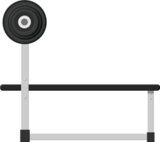 Rubber and metal weights, dumbbell for bench png