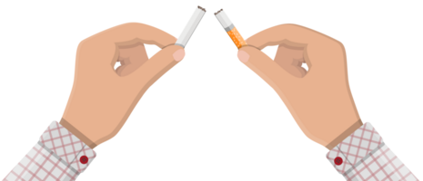 Tobacco abuse concept png