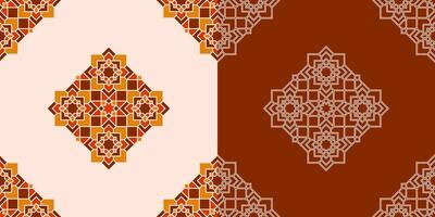 Mandala Art Design for Islamic or Culture Theme vector