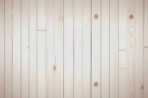 AI generated Wooden wall texture with white paint verticle abstract new background, Pattern of wooden texture, and nature wall background photo