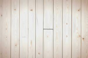 AI generated Wooden wall texture with white paint verticle abstract new background, Pattern of wooden texture, and nature wall background photo