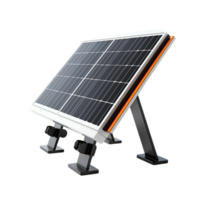 ai generato moderno portatile solare pannello png