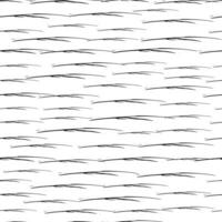 Seamless pattern with black pencil brushstrokes vector