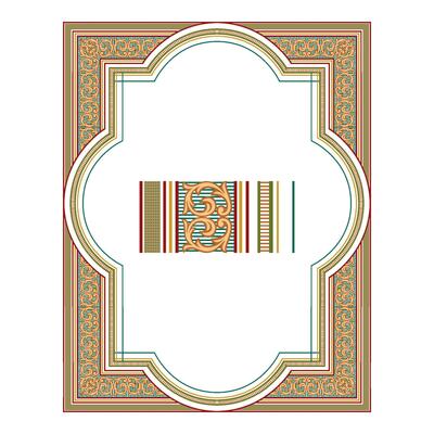 Vintage floral classic calligraphic retro vignette scroll frames ornamental design elements black and color set isolated vector