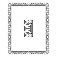 Vintage floral classic calligraphic retro vignette scroll frames ornamental design elements black and color set isolated vector