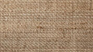 AI generated Background made of rough natural fabric, natural colors. AI generated. photo