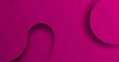 criativo abstrato 3d círculo curva geometria movimento gráficos animação fundo video