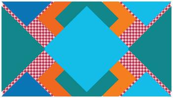 abstract background with rhombus and gingham pattern. vector illustration. Geometric pattern in patchwork style. Seamless vector background. Simple background element for you