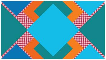 abstract background with rhombus and gingham pattern. vector illustration. Geometric pattern in patchwork style. Seamless vector background. Simple background element for you