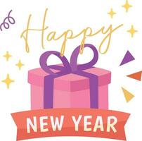 Happy New Year Element vector