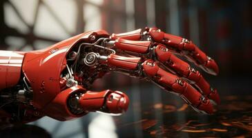AI generated to contact artificial intelligence it's best to have a robot photo
