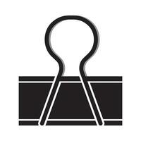 Paper clip icon vector