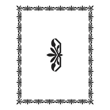 Vintage floral classic calligraphic retro vignette scroll frames ornamental design elements black and color set isolated vector