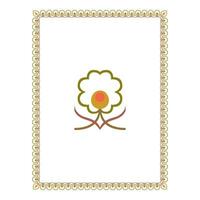 Vintage floral classic calligraphic retro vignette scroll frames ornamental design elements black and color set isolated vector