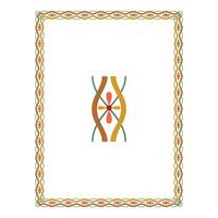 Vintage floral classic calligraphic retro vignette scroll frames ornamental design elements black and color set isolated vector